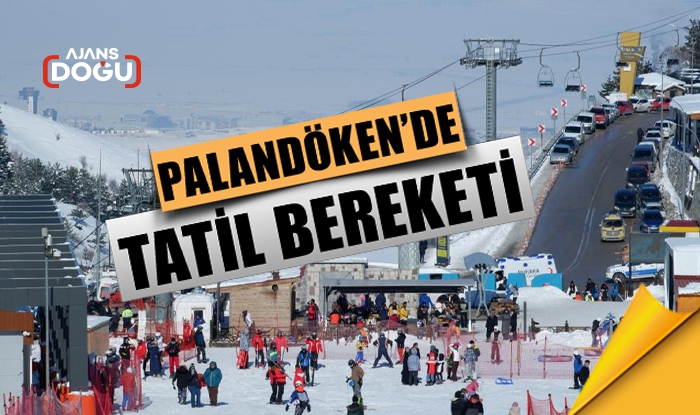 Palandöken'de tatil bereketi