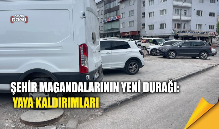 Şehir magandalarının yeni durağı: Yaya kaldırımları