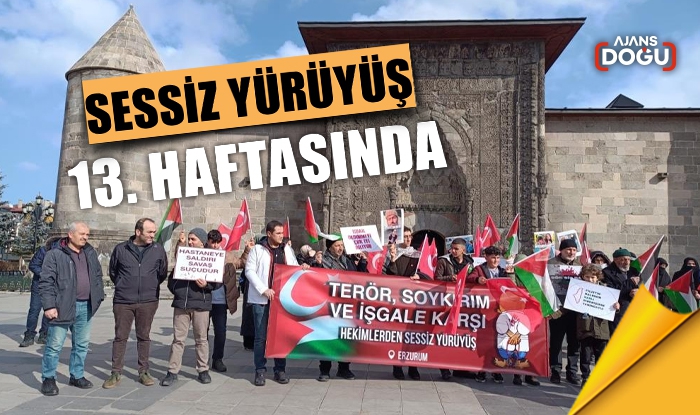 Sessiz yürüyüş 13. haftasında