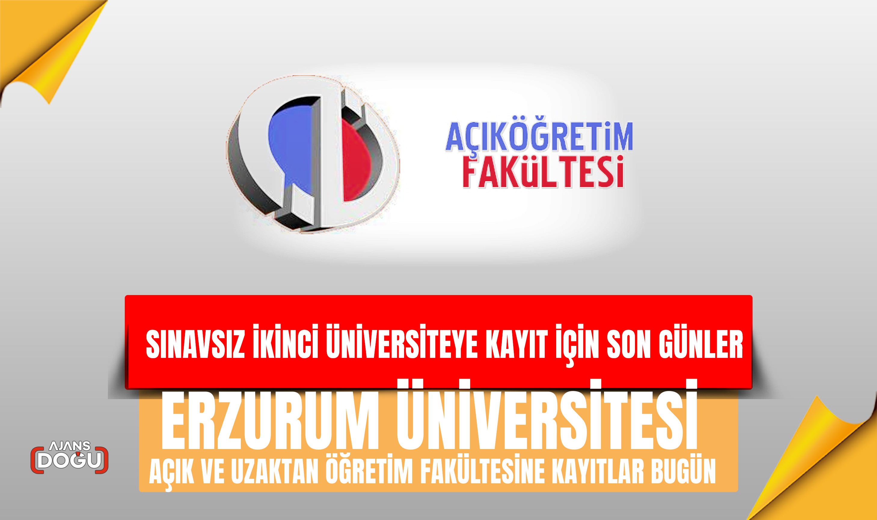 Sınavsız ikinci üniversiteye kayıt için son günler