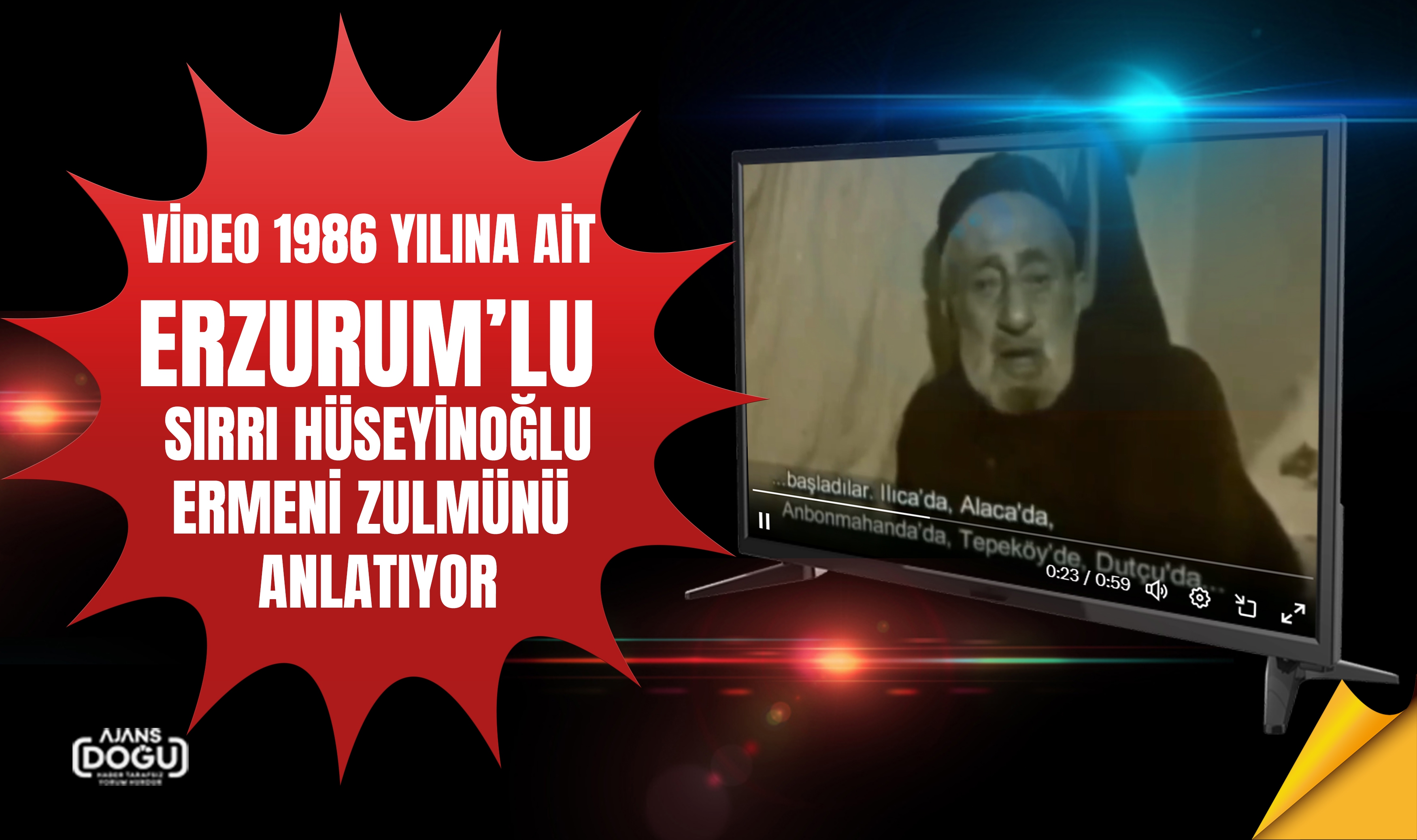 Sırrı Hüseyinoğlu'nun Röportajı: 1986'da Ermeni Zulmünü Anlattı