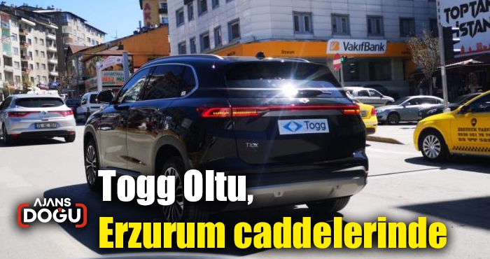 Togg Oltu, Erzurum caddelerinde