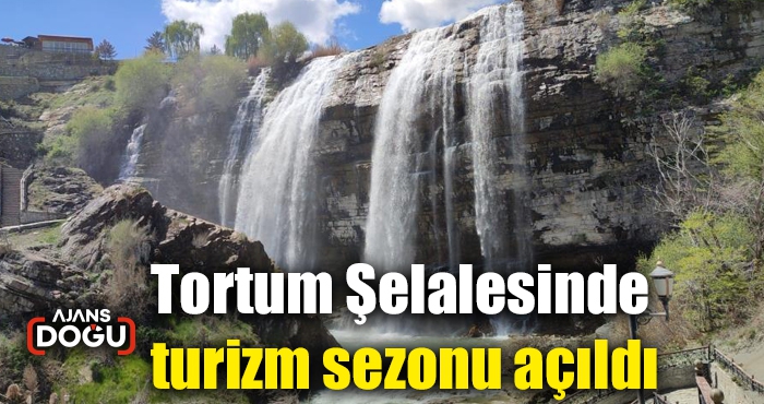 Tortum Şelalesinde turizm sezonu açıldı