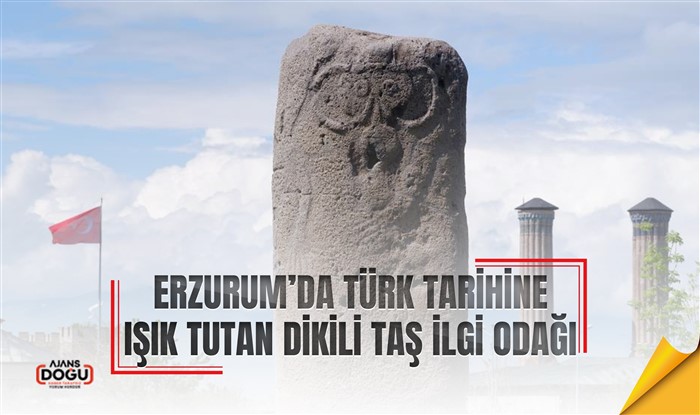 Türk tarihine ışık tutan dikili taş ilgi odağı