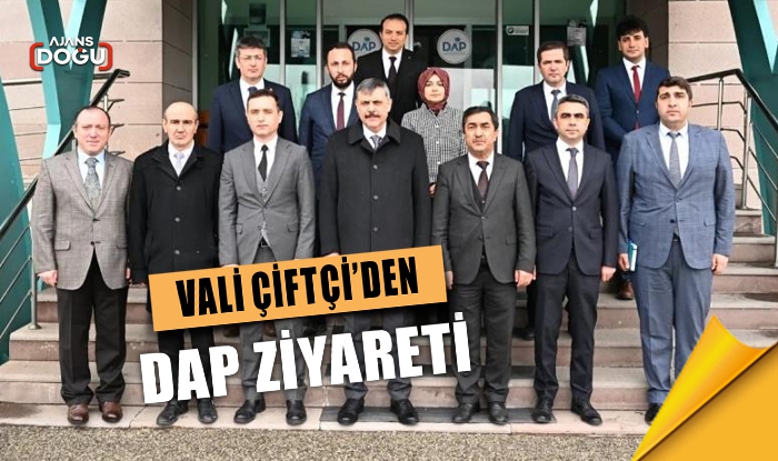 Vali Çiftçi’den DAP ziyareti