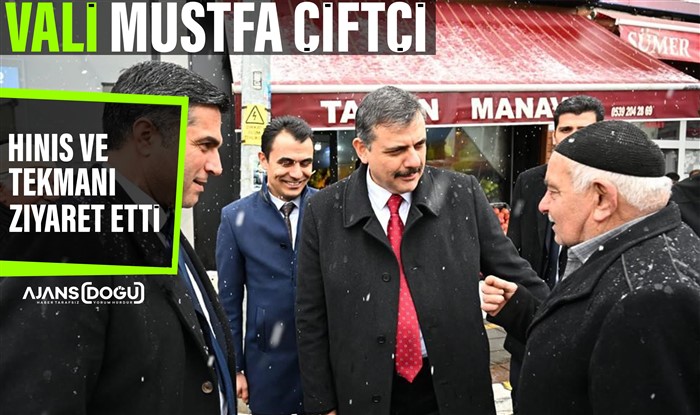 Vali Mustafa Çiftçi ilçeleri ziyaret etti