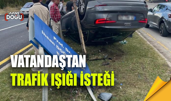 Vatandaştan trafik ışığı isteği