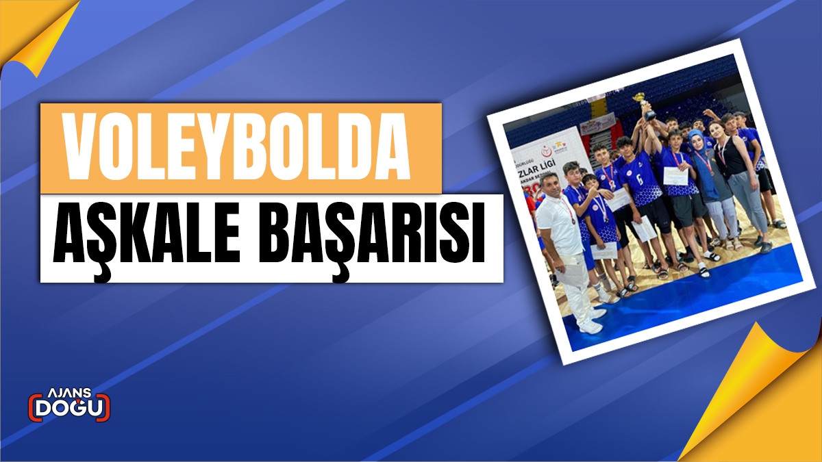 Voleybolda Aşkale başarısı